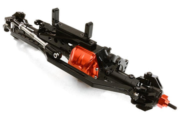 Billet Machined Complete Front Axle Assembly for Axial 1/10 RR10 Bomber 4WD