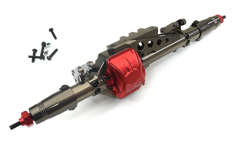 Billet Machined Complete Rear Axle Assembly for Axial 1/10 RR10 Bomber 4WD