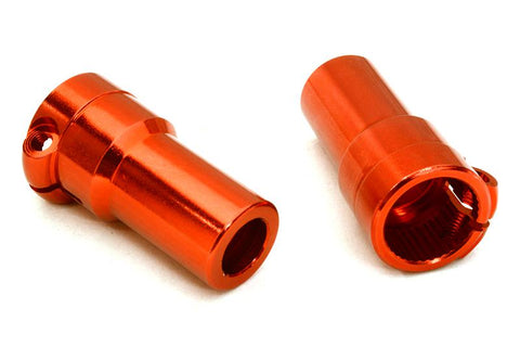 CNC Machined Alloy Straight Axle Rear Lock-Out for Axial SCX10 II (#90046-47)