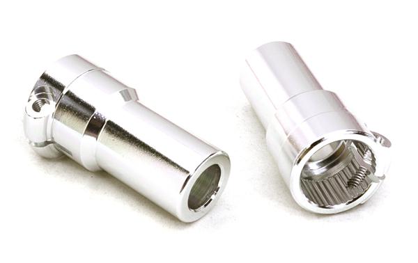 CNC Machined Alloy Straight Axle Rear Lock-Out for Axial SCX10 II (#90046-47)