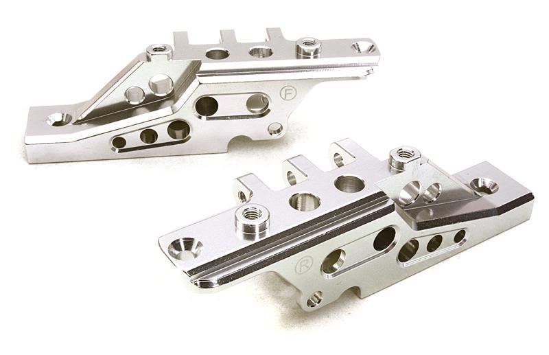 CNC Machined Alloy Front & Rear Offset Link Mount for Axial RR10 Bomber 4WD