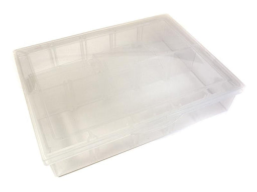 Plastic Storage Box 133x105x30mm for Small Parts & Hardware 10 Compartments