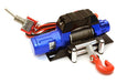 CNC Machined Realistic Power Winch for Scale Rock Crawler 1/10 Size