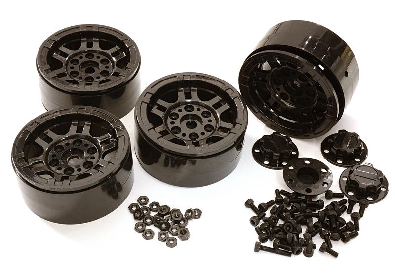Composite Dual 6 Spoke Off-Road 1.9 Size Wheel (4) Set