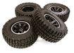 Composite 6 Spoke Off-Road 1.9 Size Wheel & Tire (4) (O.D.=102mm)