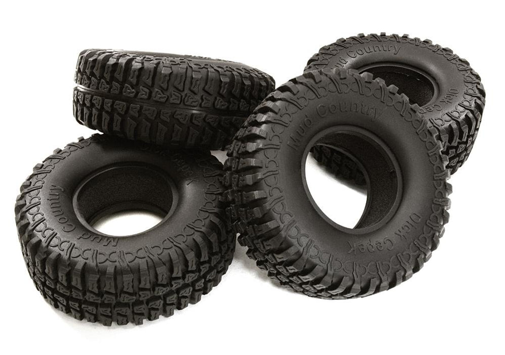 All Terrain Off-Road 1.9 Size Rock Crawler Tire Set (4) O.D.102mm