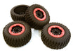 Composite Short Course 2.2/3.0 Size Beadlock Wheel & Tire (4) (O.D.=109mm)