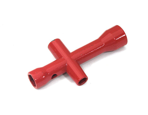 Red Pocket Size Mini Hex Socket Wrench Set in 4mm, 5mm, 5.5mm, 7mm Tools
