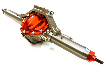 Complete 4-Link Rear Axle w/ Internals for Axial SCX-10 & Custom 1.9 Crawlers