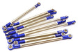 Complete Stainless Steel 10-Piece Linkage Set for Custom 1.9 & 2.2 Rock Crawlers