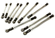 Complete Aluminum 10-Piece Linkage Set for Custom 1.9 & 2.2 Rock Crawlers