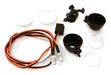 Realistic Spot Light (2) w/ LED, Plastic Housing for 1/10 & 1/8 Scale
