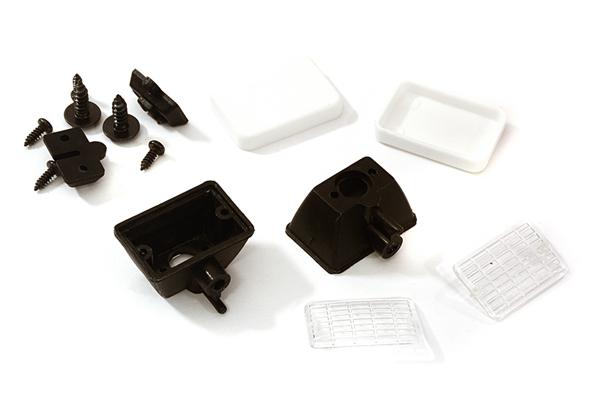 Realistic Spot Light (2) w/o LED, Plastic Housing for 1/10 & 1/8 Scale