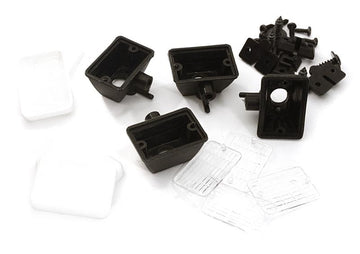 Realistic Spot Light (4) w/o LED, Plastic Housing for 1/10 & 1/8 Scale