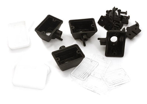 Realistic Spot Light (4) w/o LED, Plastic Housing for 1/10 & 1/8 Scale