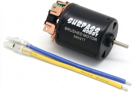 High Torque 7.2V-to-12V DC Electric Motor 21T for Scale Rock Crawler