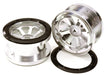CNC Machined 8 Spoke Beadlock 2.2 Wheels (2) for Axial Ridgecrest & Wraith 2.2