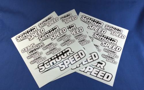 Schuur Speed Sticker Sheets (3)