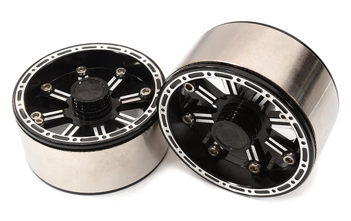 High Mass Beadlock Aluminum 1.9 Wheels Spoke-8 for 1/10 Scale Crawler