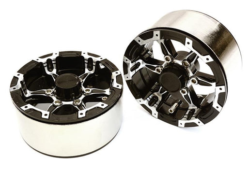 High Mass Beadlock Aluminum 1.9 Wheels Spoke-6 for 1/10 Scale Crawler