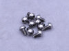 3 x 5mm Machine Type Titanium Button Head Hex Screw (10Pcs)