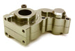 CNC Machined Alloy Center Gearbox for Axial SCX-10 Honcho & Dingo