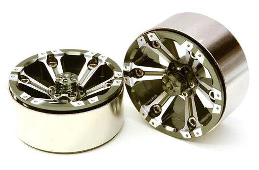 High Mass Beadlock Aluminum 1.9 Wheels Spoke-6 Type A for 1/10 Scale Crawler