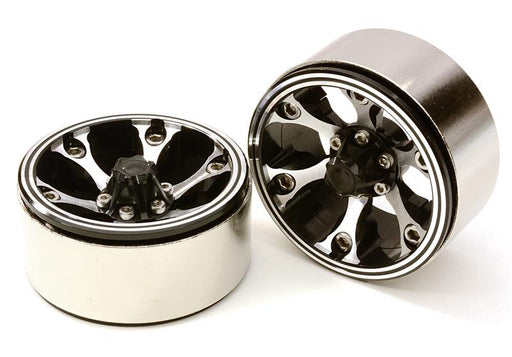 High Mass Beadlock Aluminum 1.9 Wheels Spoke-6 Type C for 1/10 Scale Crawler