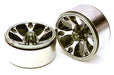 High Mass Beadlock Aluminum 1.9 Wheels Spoke-6 Type C for 1/10 Scale Crawler