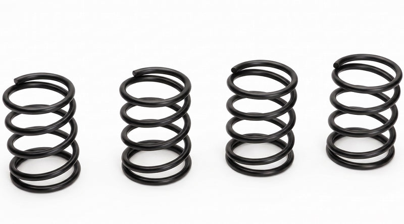 RIDE Front Springs (4) for F-1 Rubber Tire (Super Soft) Black