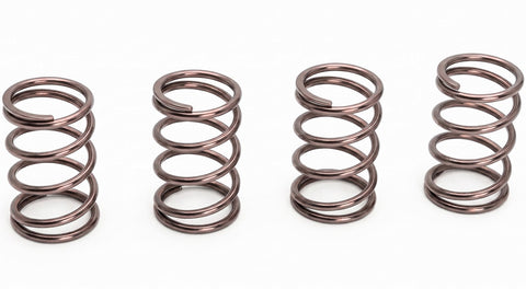 RIDE Front Springs (4) for F-1 Rubber Tire (Soft) Silver