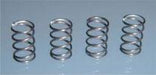 RIDE Front Springs (4) for F-1 Rubber Tire (Soft) Silver