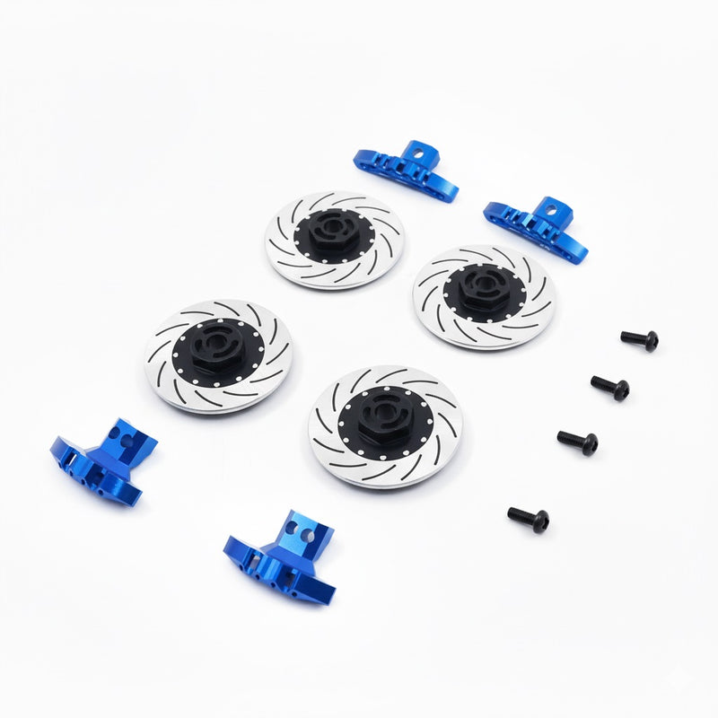 Caliper & Brake Disc Set for D4(Blue)