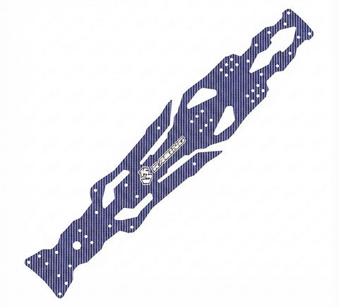 Carbon Graphite Main Chassis Blue Coloured For D6