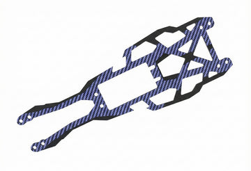 Carbon Graphite Blue Color Upper Deck For D6