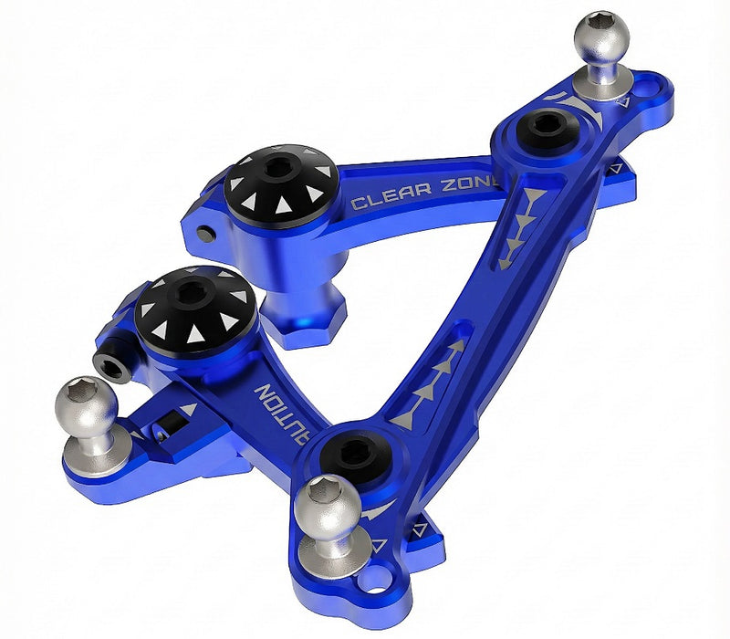 Aluminum Steering Rack for Auper D6 BLUE