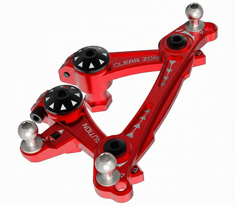 Aluminum Steering Rack for Auper D6 RED