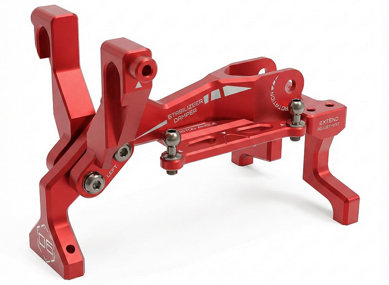 Aluminum Front Bulkhead for Auper D6 RED