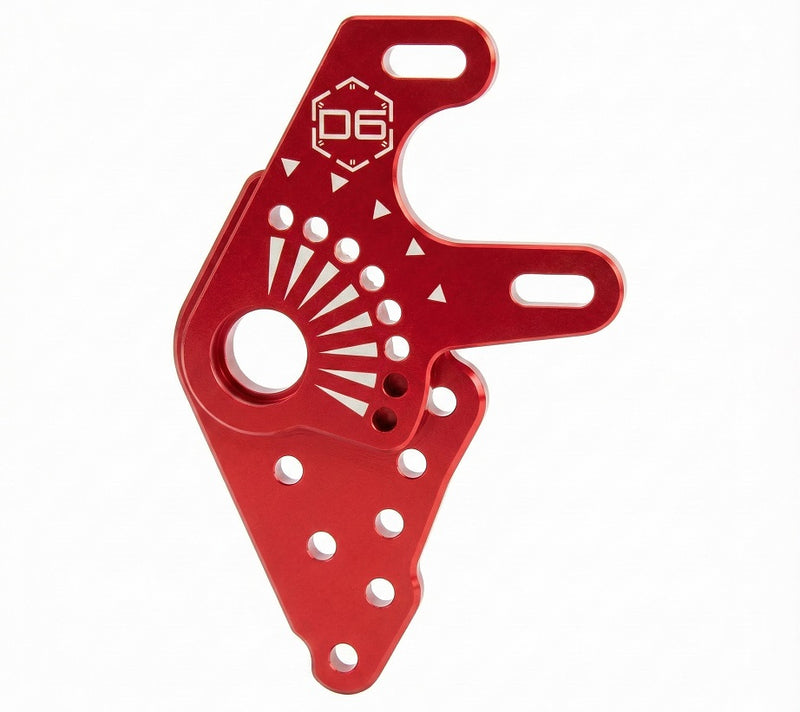 Aluminum Motor Mount Heatsink for Auper D6 RED