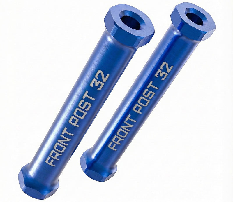 Aluminum Vertical Front Body Post for Auper D6 BLUE