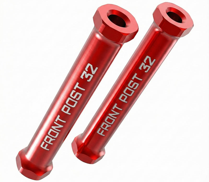 Aluminum Vertical Front Body Post for Auper D6 RED