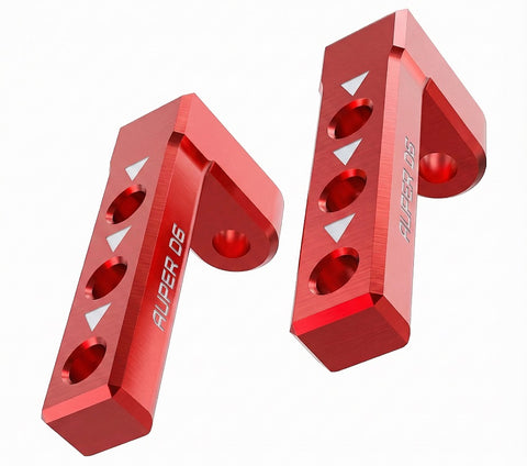 Aluminum Front Body Post for Auper D6 RED