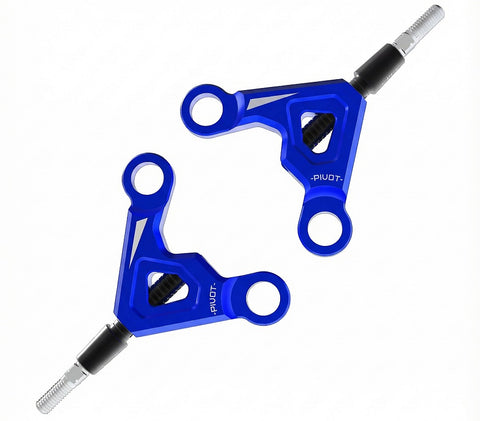 Aluminium Rear Upper Arm for Auper D6 BLUE