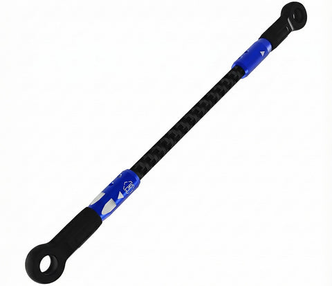 Steering C-FRP Turnbuckle 74mm for Auper D6 BLUE