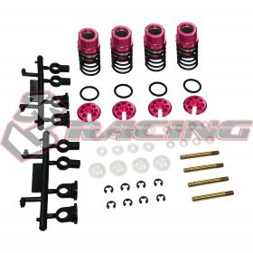 54mm Aluminum Oil Damper Set (Coated Teflon) for 3Racing 1/10 Sakura XI