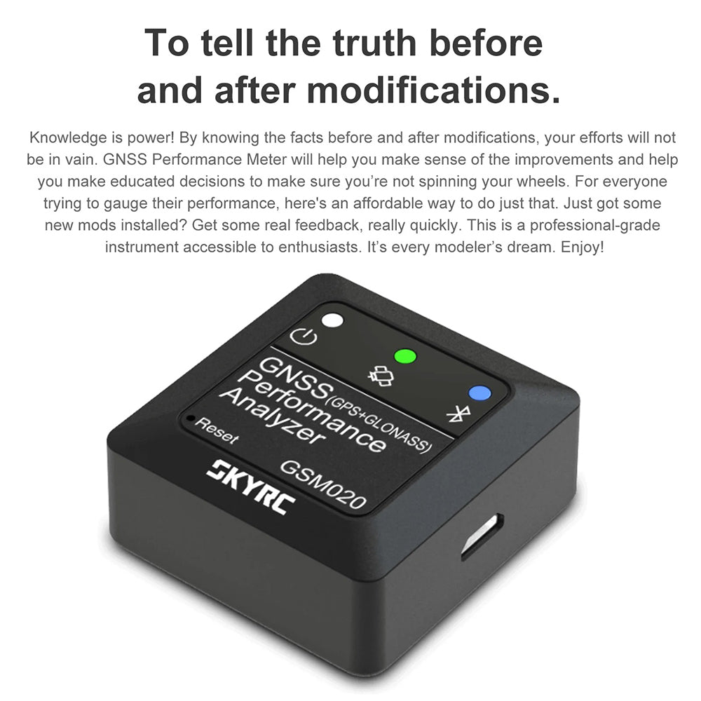 Precision-Crafted SKYRC GSM020 GNSS Performance Analyzer