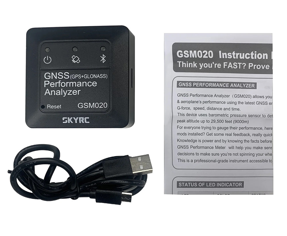 Precision-Crafted SKYRC GSM020 GNSS Performance Analyzer