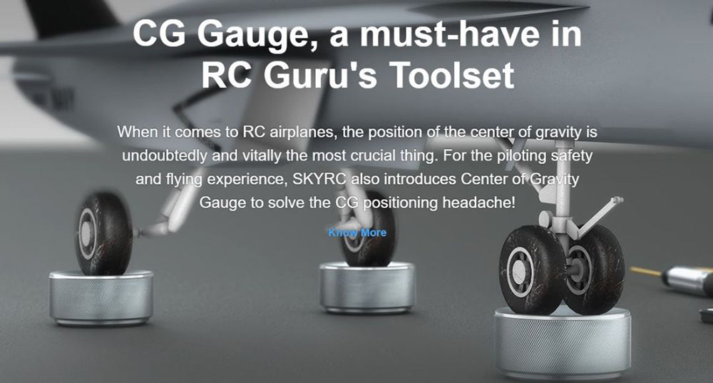 SKYRC CGG-20 Center of Gravity Gauge and SAM-020 Angle Gauge