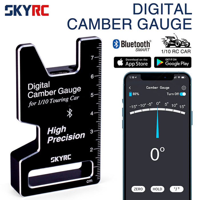 SkyRC CTG-015 Digital Bluetooth 1/10 Camber Gauge