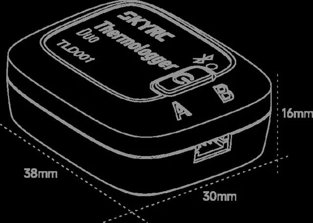 SkyRC TLD001 Thermologger Duo